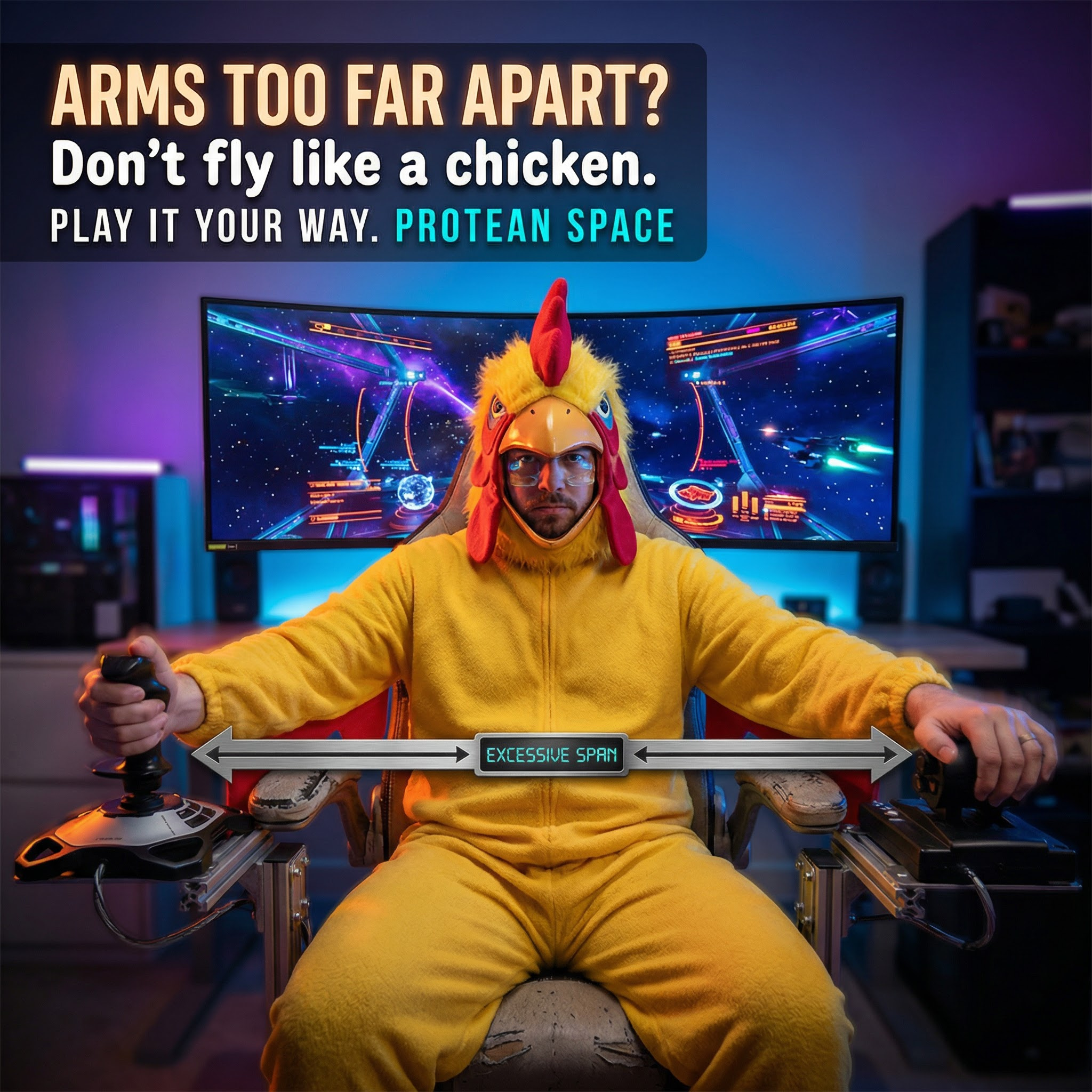 PROTEAN SPACE - Early Bird Special - Quick Control Swap Gaming System